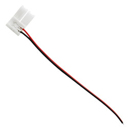 З'єднувач 1 зажим 2pin 10mm провода 15см Lemanso / LMA9413