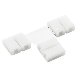 З'єднувач T для LED стрічки Lemanso 10мм 2pin (три затискачі)/ LMA9424