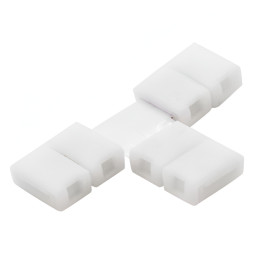 З'єднувач T для LED стрічки Lemanso 8мм 2pin (три зажима)/ LMA9421