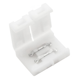 Коннектор 10мм (пластик), 2 зажима 2pin Lemanso / LMA9401