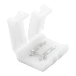 Коннектор 8мм (пластик), 2 зажима 2pin Lemanso / LMA9400