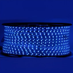 Дюралайт-стрічка LEMANSO 60LED IP68 синя 2835SMD 230V 5W/м 360LM / LM588