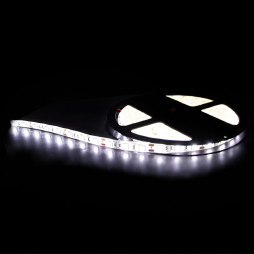 Св/стрічка LEMANSO IP65 5m 60SMD 5050 12V х.-біла 10W/м 12LM/led (ціна за 1м) / LMA9304