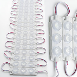 Led модуль №3 напр.12V потужн. 2.0W 3*2835 140lm IP65 кут:10*60° / кратно 20 шт.
