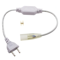 Сетевой шнур с соединением Lemanso 0,5 м 230V для неона 120° и 240° / LM864