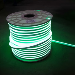 Неон LEMANSO 120град. 120LED 6W/м IP65 зелений 2835SMD 220V 2160LM / LM856 "Гавана" 100м/бухта