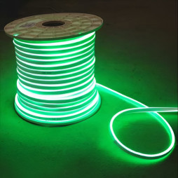 Неон LEMANSO 240град. 120LED 6W/м IP65 зелений 2835SMD 220V 2160LM / LM858 "Ібіца" 100м/бухта