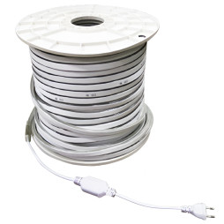 Неон LEMANSO 240град. 120LED 6W/м IP65 червоний 2835SMD 220V 2160LM / LM858 "Ібіца" 100м/бухта