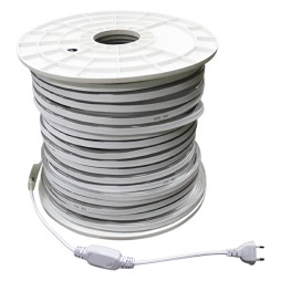 Неон LEMANSO 240град. 120LED 8W/м IP65 червнона 2835SMD 220V 3120LM / LM859 "Ібица" 100м/бухта