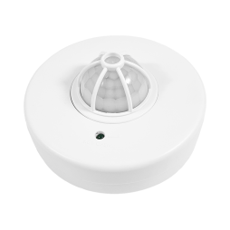 Датчик руху інфрачервоний білий LM628 120°/360° 230-240V Лємансо