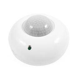 Датчик руху інфрачервоний білий LM6321 120°/360° 220-240V Лємансо