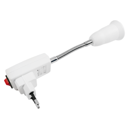 Вилка+кнопка+патрон Е-27 L-10sm LMA751-10