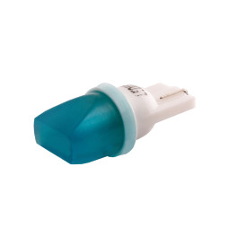 Светодиодная автолампа 3D T10 W5W 12В 2Вт COB синий