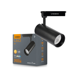 Светильник светодиодный трековый VIDEX 30W 4100K 220V Черный (VL-TR04W-304B)