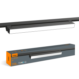 Светильник светодиодный трековый VIDEX 30W 4100K 220V Черный (VL-TR05-304B)