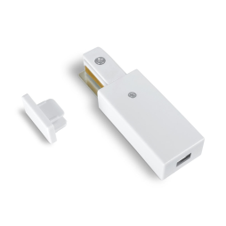 Комплект коннектор 1-фазный + заглушка VIDEX VL-TRF-TM-W Белый