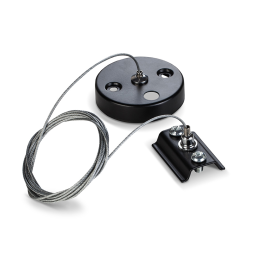 Набор для подвесного монтажа для шинопровода VIDEX VL-TRF-PD-B Черный