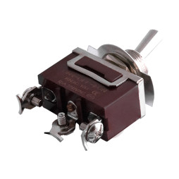 Тумблер 3pin+винты 3 положения с фиксатором KN3 C-103