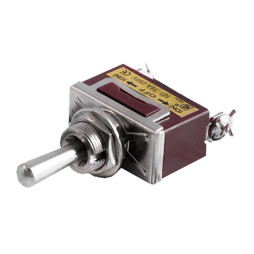 Тумблер 3pin+винты 3 положения без фиксатора (KN3 C-123)