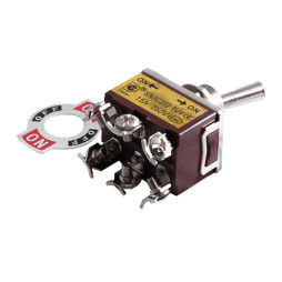 Тумблер 6pin+винты 2 положения ON-ON (KN3 C-202)