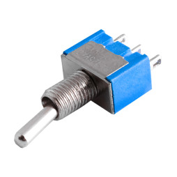 Тумблер 3pin малий 3 положення з фіксатором MTS-103 LEDUA