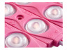 Світлодіодні модулі 2835-3smd 12V IP65 1,5ватт з лінзою рожевий LEDUA