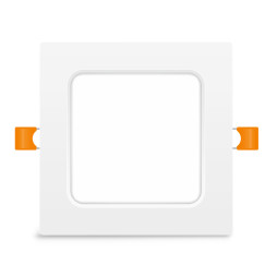 LED світильник Back вбудований квадрат VIDEX 9W 5000K