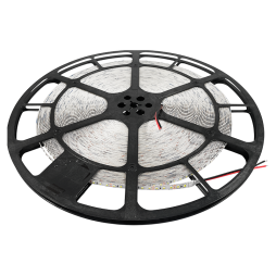 Светодиодная лента 2835-120led-8mm-12V 9W/m IP20 915Lm холодный белый 7000-7500K 50м в бухте ST OEM