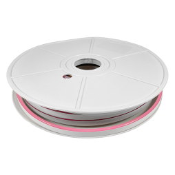 Світлодіодний неон 6*12mm 2835-120led 12V 11W/m IP65, рожевий (бухта 25м) (10180850) AVT