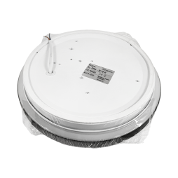 Світильник світлодіодний круглий накладний 18Вт 175-265V 5000К без д/у чорний (DL-R104-18-5) Biom