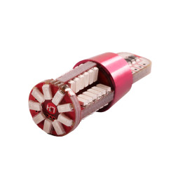 Светодиодная автолампа T10 W5W 12В с обманкой SMD3014-57led синий