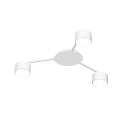 Светильник VIDEX под лампу 3xGX53 накладной Белый VL-SPF20B-W