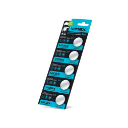 Батарейка литиевая Videx CR2025 BLISTER CARD 5 шт