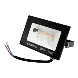 Прожектор светодиодный Lemanso LMP76-30 с пультом управления 30W RGB IP65
