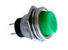 Кнопка Lemanso LSW14 кругла зелена метал OFF-(ON)/ DS-212 кратно 25 штук