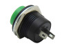 Кнопка Lemanso LSW38 кругла зелена без фікс. ON-(OFF) / R13-507C 3A 250VAC кратно 25 штук