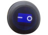 Перемикач Lemanso LSW37 3PIN синій з фікс. IP45 ON-OFF / KCD1-5-101NW 6A 250VAC кратно 25 штук
