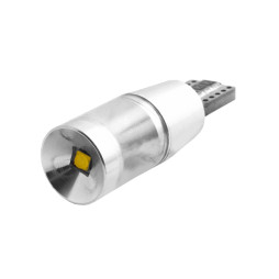 Світлодіодна авто лампа T10-3smd Gree обманка білий 12V LEDUA