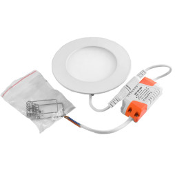 Світильник світлодіодний врізний DownLight круглий 220V S01011.1 D120 8w 4200k