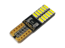 Світлодіодна авто лампа T10-3014-24smd білий 24V обманка LEDUA