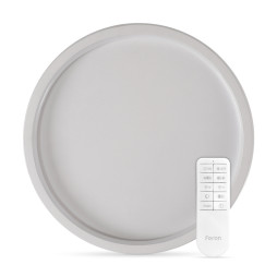 Светодиодная накладная люстра Feron AL6070 RING 90Вт белый