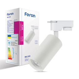 Трековый светильник Feron ML335 под белый лампу.