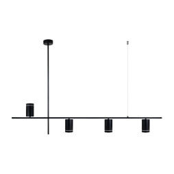 Накладний світильник Feron ML374 під лампу на підвісі чорний