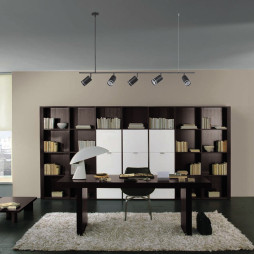 Накладний світильник Feron ML375 під лампу на підвісі чорний