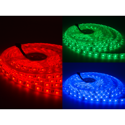 Світлодіодна стрічка 5050-60led-10mm-12V 14,4W/m IP65 RGB МТК