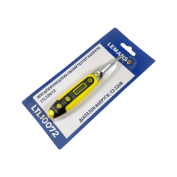 Викрутка індикатор напруги 12-220V 3,0x140мм бат.1,5V LTL10072  Лємансо