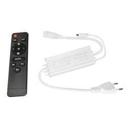 Дімер OEM D-500W-230-IR12-B AC230V (до 50 метрів) чорний Вiom