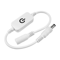 Диммер для светодиодной ленты mini 6A 12-24V 1 канал Белый