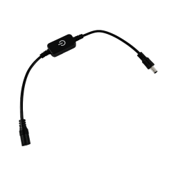 Диммер для светодиодной ленты mini 6A 12-24V 1 канал Черный