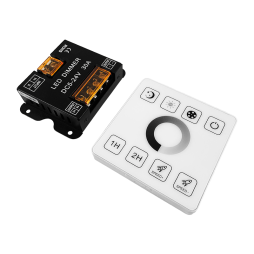 Диммер RF 30A 5-24V радио Сенсорная панель 8 кнопок 2 канала